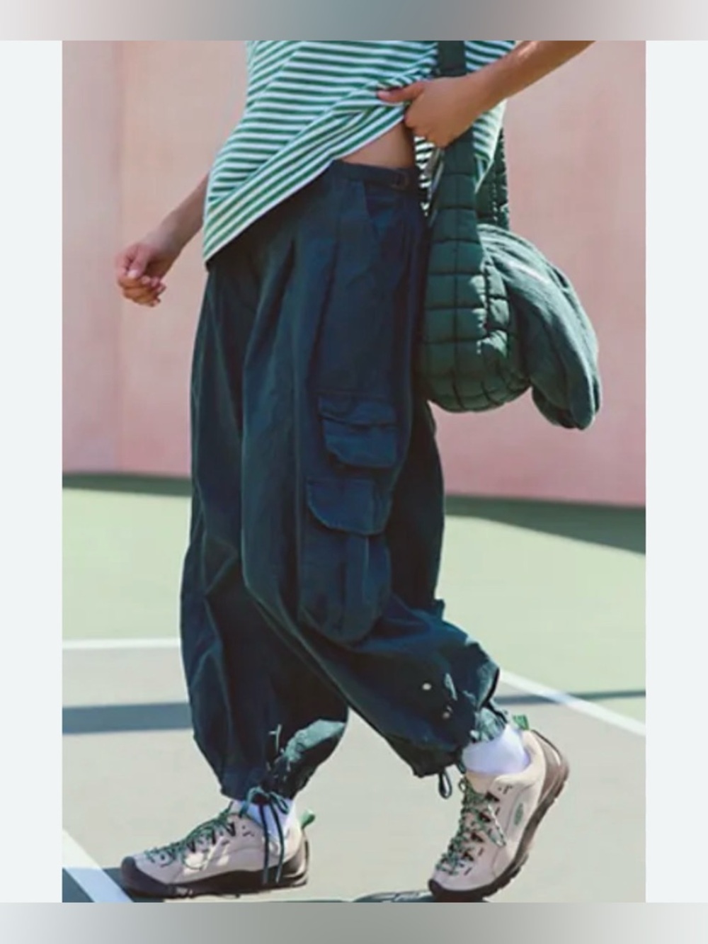 FP Movement Charmer Utility Pants in Evergreen